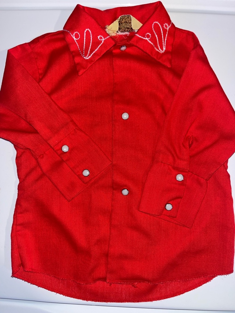 Vintage pearl snap shirt